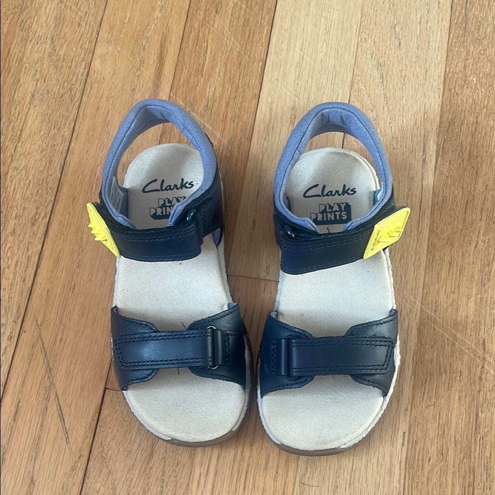 Clarks Kids Navy Sandals